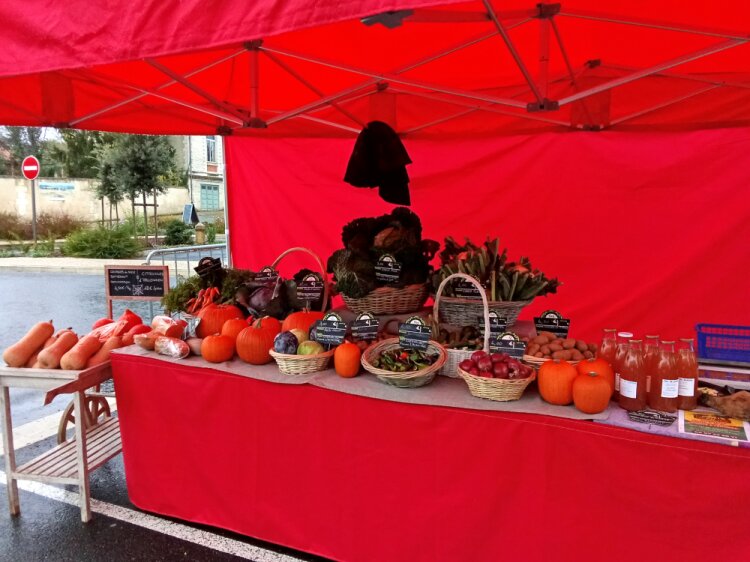 Marché de Saint Aulaye-Puymangou