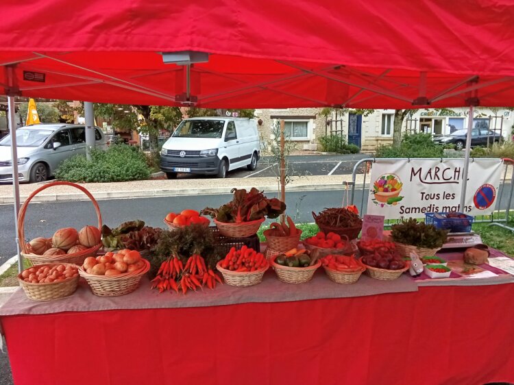 Marché de Saint Aulaye-Puymangou