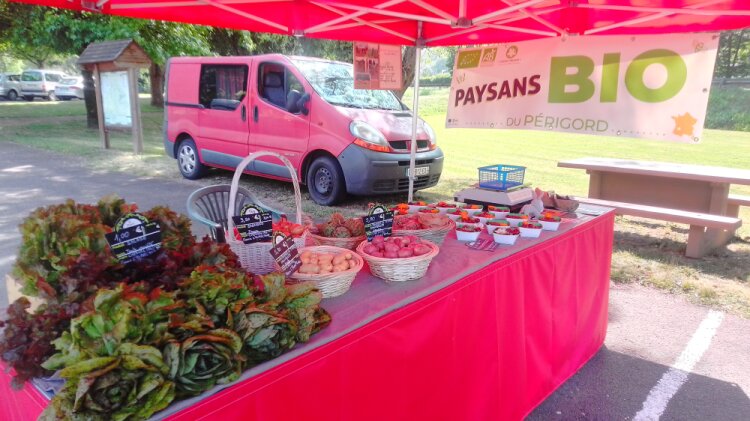 Marché gourmand de Saint Martial de Valette