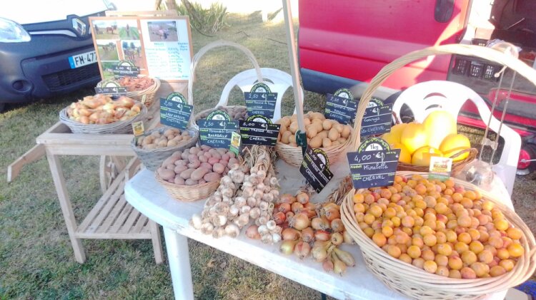 Marché gourmand de Lusignac